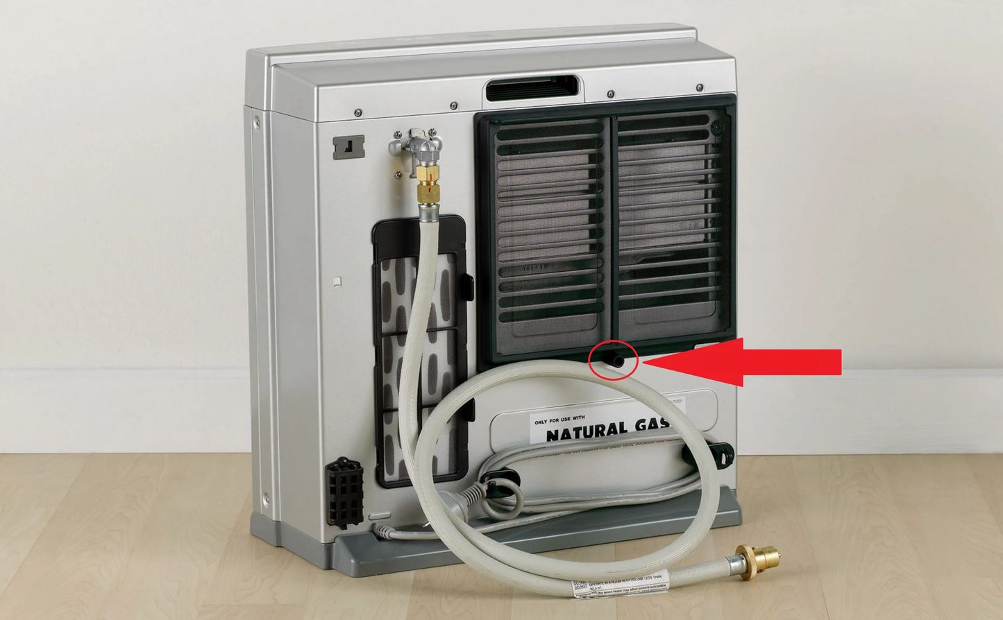 Rinnai Portable Gas Heater Filter Screw
