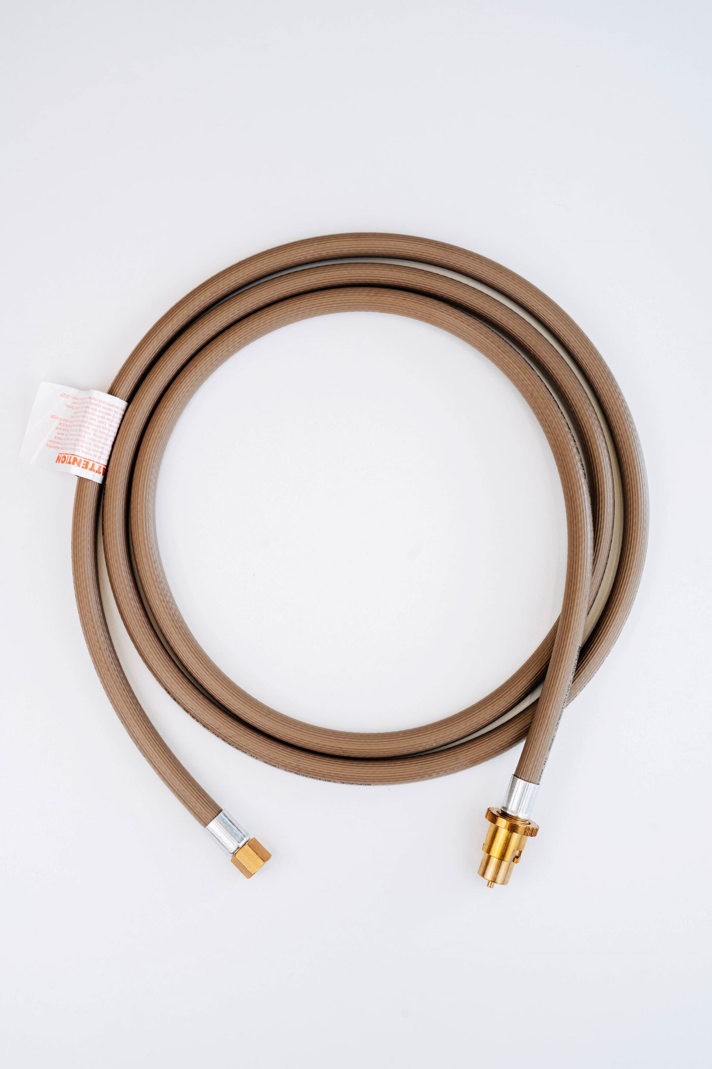 Gas hose for portable gas heaters