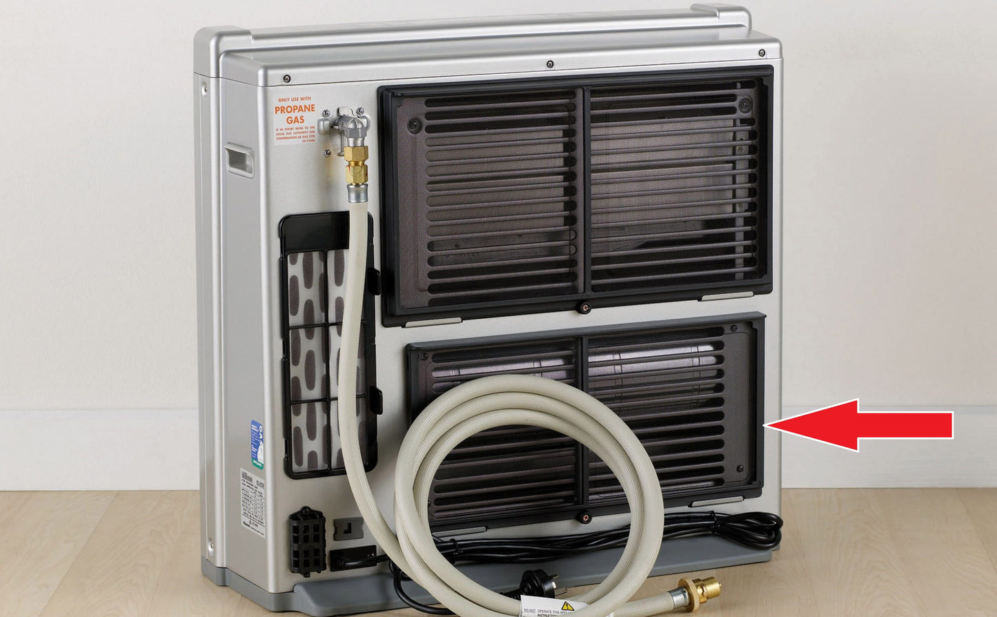 Rinnai Avenger 25 Plus Gas Heater 3 x Back Filters Small - Medium - Large